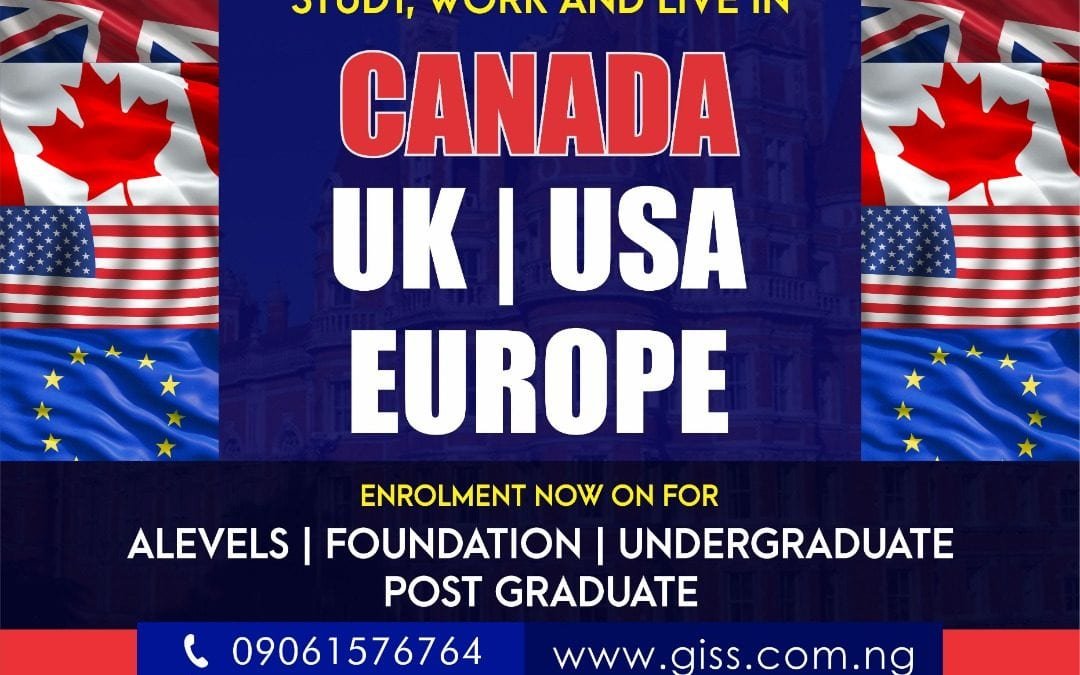 STUDY LIVE AND WORK IN CANADA