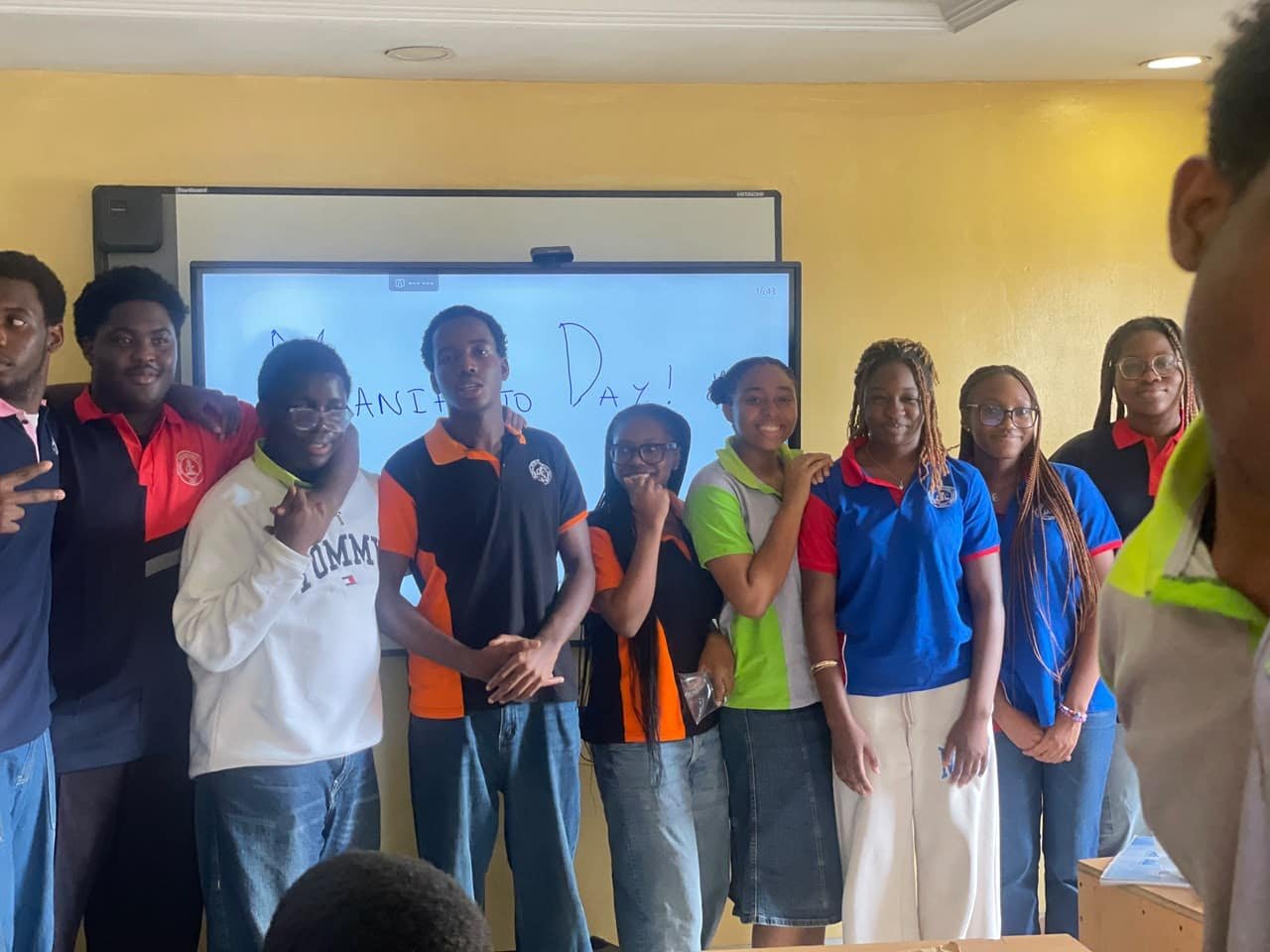 Sixth Form students during Manifesto Day at Global International College in Lagos