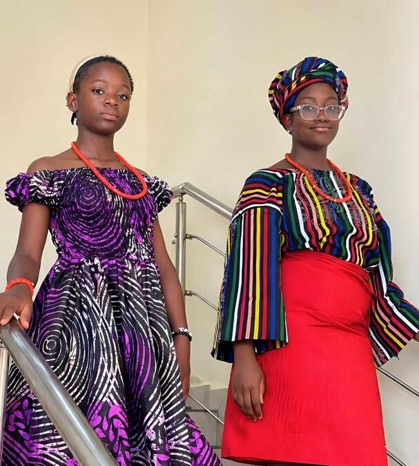 Nigerian students celebrating Independence Day and cultural diversity